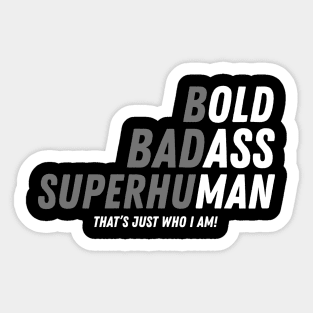 Funny Dad Old Man Saying Sticker